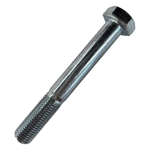 Болт М14х1,5х80 мм, класс прочности 10.9 DIN 960, неполная резьба, оцинкованный фото 1