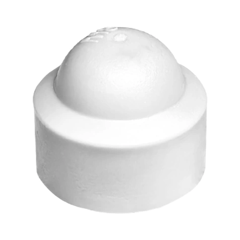 Колпачок на болт/гайку M10/S17, белый фото 1