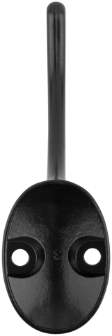 Крючок-вешалка двойной черный  фото 4