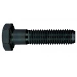 Болт высокопрочный черный М20х85 мм к.п.8.8 DIN931 (5 шт.) фото 8