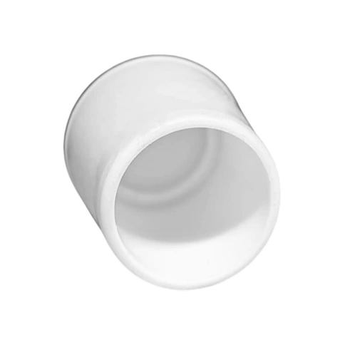 Заглушка для труб наружная круглая d10 мм, белая фото 2