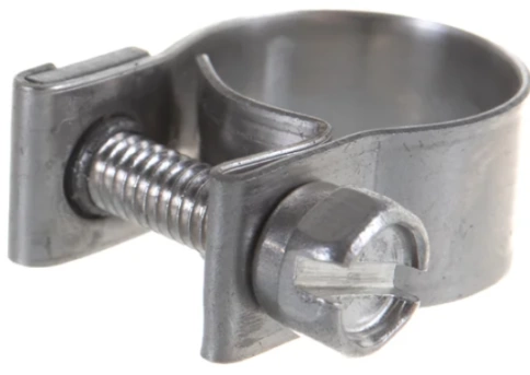 Хомуты металлические винтовые MINI W4 12-14 мм/9 мм Сибртех фото 1