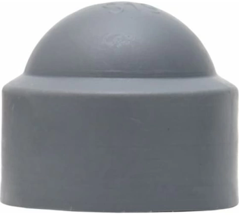 Колпачок на болт и гайку серый M10 (ключ 17 мм), 30 шт. фото 5