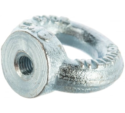 Рым гайка М10 оцинкованная DIN582, 10 шт. фото 6