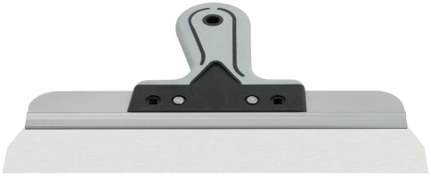 Шпатель фасадный Профи, нержавеющая сталь, прорезиненная ручка 300 мм фото 3