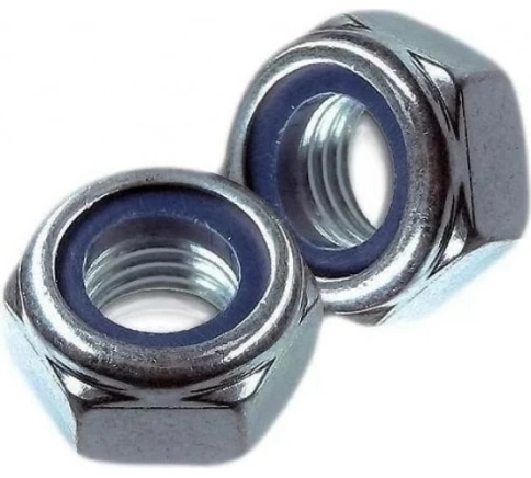 Гайка со стоп кольцом М5 нержавеющая,  DIN985, 50шт. фото 7