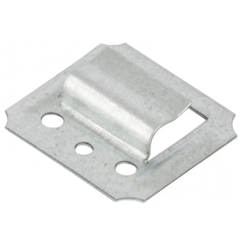 Кляймер с гвоздями №2 оцинкованный фото 1