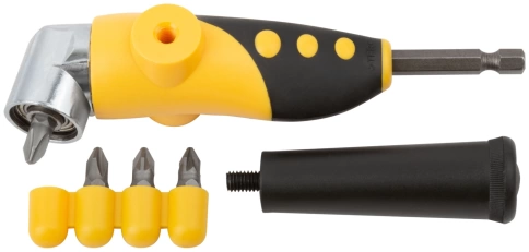 Адаптер угловой металлический прорезиненный 45 градусов фото 2