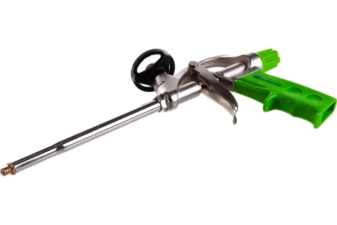 Пистолет для монтажной пены усиленный алюминиевый корпус Сибртех фото 1