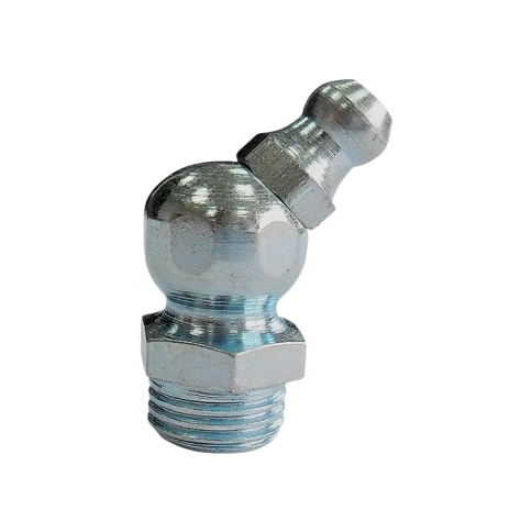 Пресс-масленка М6х1 DIN 71412 H2 угловая 45° оцинкованная, 100 шт. фото 3