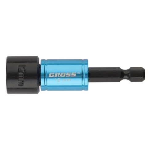 Бита с торцевой головкой, магнит, Nut-Driver 12 мм S2 Gross фото 1