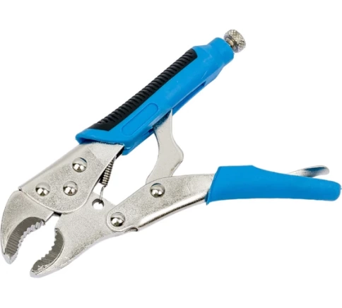 Зажим ручной полукруглый захват 180 мм фото 1