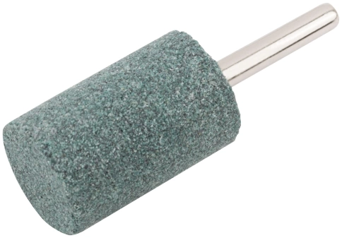 Шарошка абразивная по камню, мрам.,каф., хвостовик 6 мм, цилиндр 25х40 мм фото 2