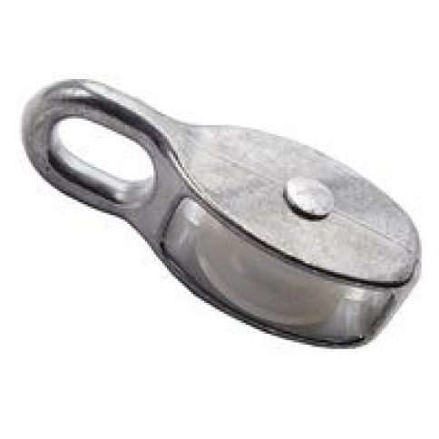 Блок одинарный, шкив пластиковый 15 мм/5 фото 1