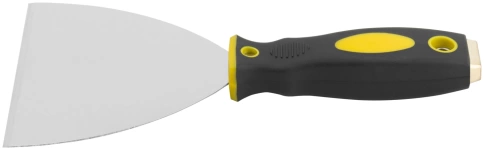 Шпатель для удаления ржавчины Профи, толщ.лезвия 1 мм, 2-хкомп.ручка с метал.бойком 5" (125 мм) фото 5