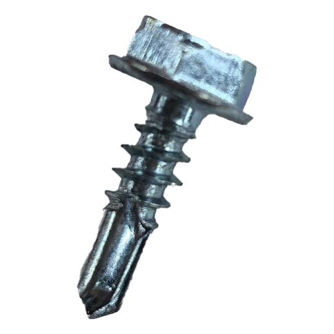 Саморез для фасада со сверлом 4,8х19 мм РТ-3 без шайбы, оцинкованный фото 1