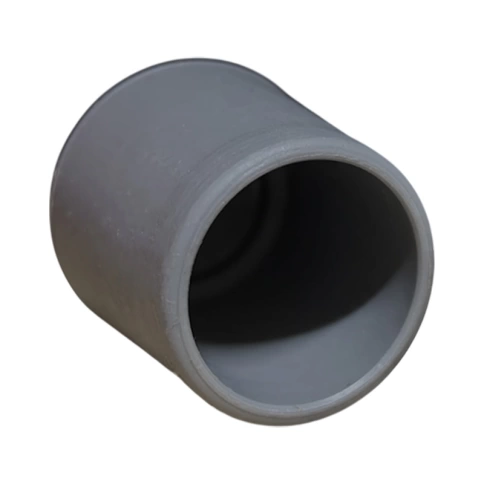 Заглушка для труб наружная круглая d10 мм, тёмно-серая фото 2