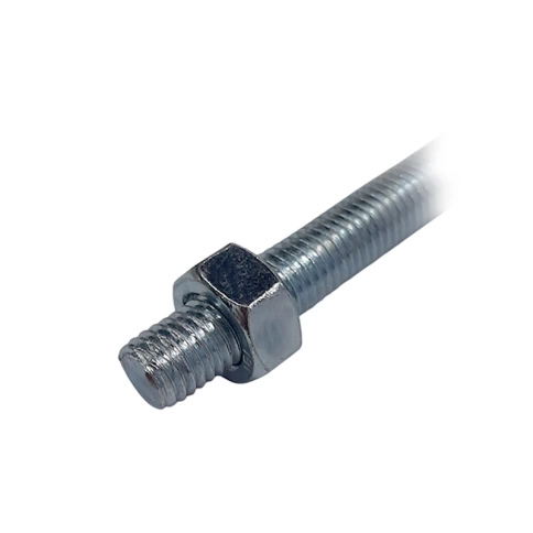 Шпилька резьбовая 10х1000 мм, оцинкованная фото 2