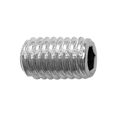 Винт установочный 3х8 мм с внутренним шестигранником DIN 913, нержавеющая сталь А2, тупой конец фото 1