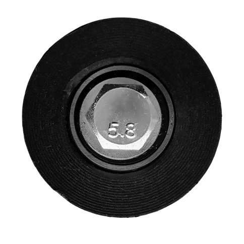 Ролик d40 мм ЧР2402 под полосу, черный капролон фото 3