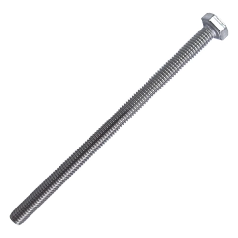 Болт 10х100 мм DIN 933 нержавеющий А2, полная резьба фото 1