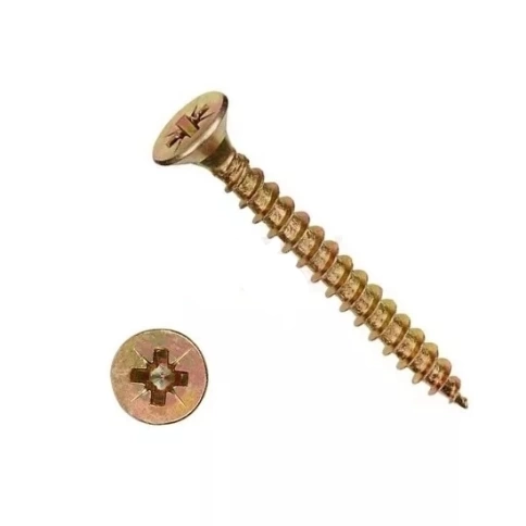 Шуруп саморез потайной для дерева 4,5х50 ЖЦ, 100 шт. фото 5