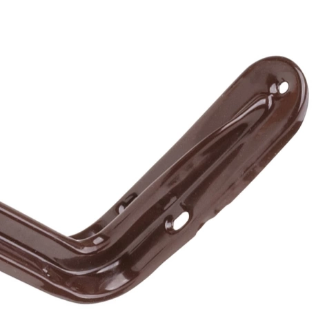 Уголок-кронштейн (1,0 мм) усилен.коричневый фото 9