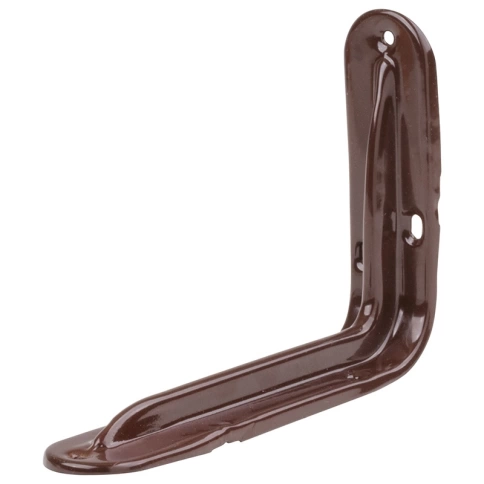 Уголок-кронштейн (1,0 мм) усилен.коричневый фото 8