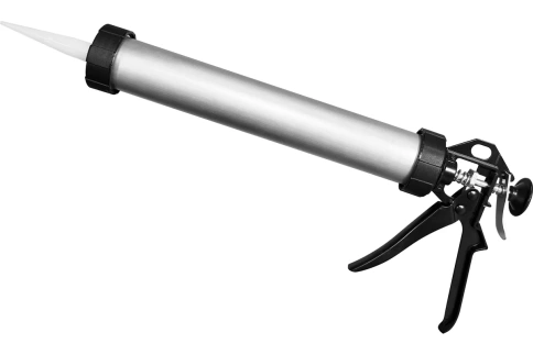 Пистолет для герметика 400 мм алюминиевый фото 1