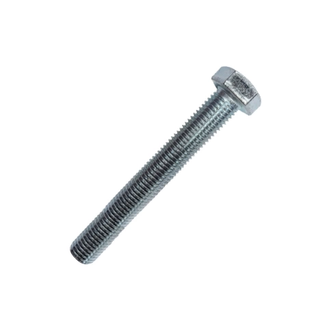 Болт 8х70 мм класс прочности 8.8 DIN 933 полная резьба, оцинкованный фото 1