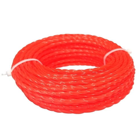 Леска для триммера витой квадрат 3 мм V 15 м  VERTEX фото 2