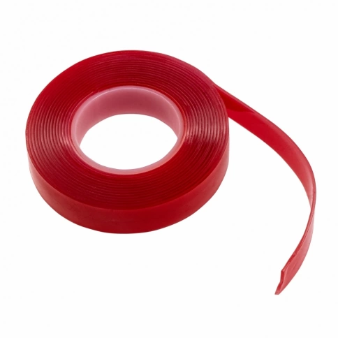 Лента клейкая двусторонняя 15мм х 3м, из вспененного акрила, прозр. Matrix фото 1