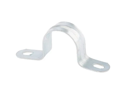 Скоба металлическая двухлапковая 38-40 мм для кабеля, 10 шт фото 4