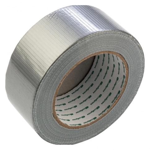 Лента клейкая армированная 48мм х 40м, серебро Сибртех фото 2