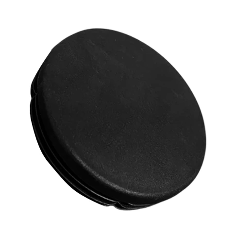 Заглушка для труб круглая d-48 мм, черная фото 2