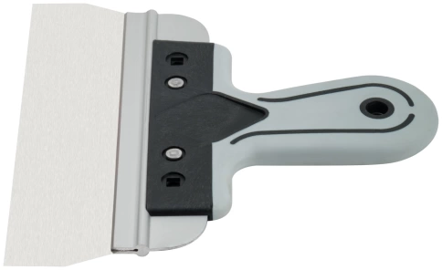 Шпатель фасадный Профи, нержавеющая сталь, прорезиненная ручка фото 4