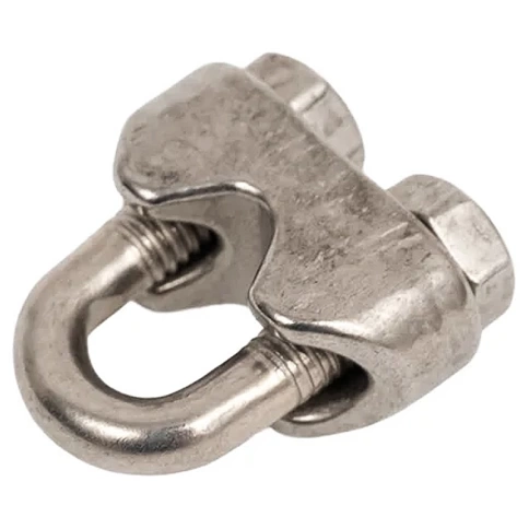 Зажим канатный нерж А2 DIN741 фото 3