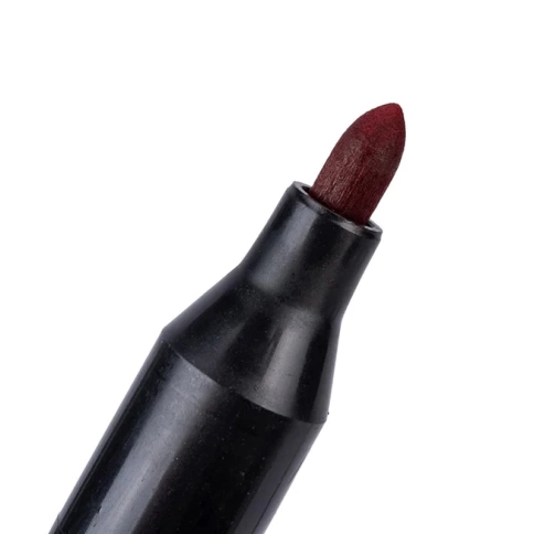 Маркер строительный, красный фото 2