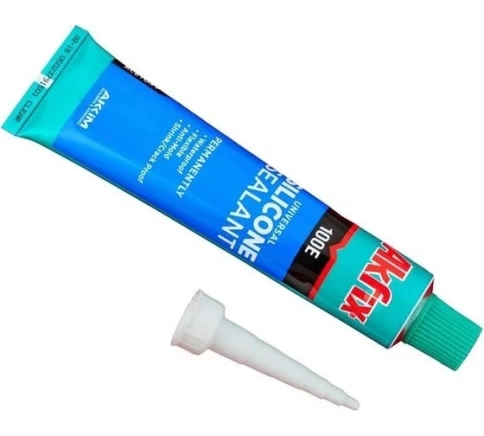 Силикон прозрачный Akfix 100Е 50 мл в тубах фото 1