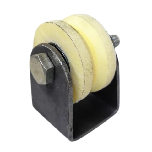 Ролик d50 мм Р2530 на платформе под угол, капролон фото 2