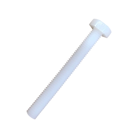 Болт полиамидный 8х50 мм DIN 933 (пластик), 20 шт. фото 4