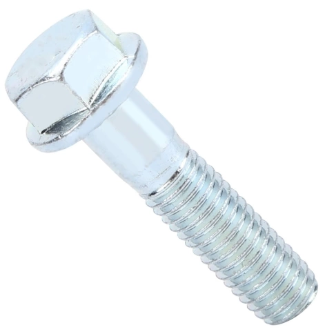 Болт М6х45 с фланцем к.п.8.8 ОЦ DIN6921 фото 1