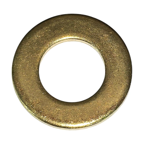 Шайба М2 DIN 125, латунная фото 2