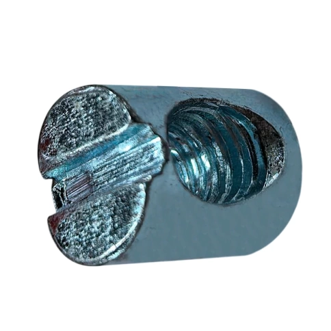 Гайка-бочонок 6х10х12 мм, оцинкованная фото 2