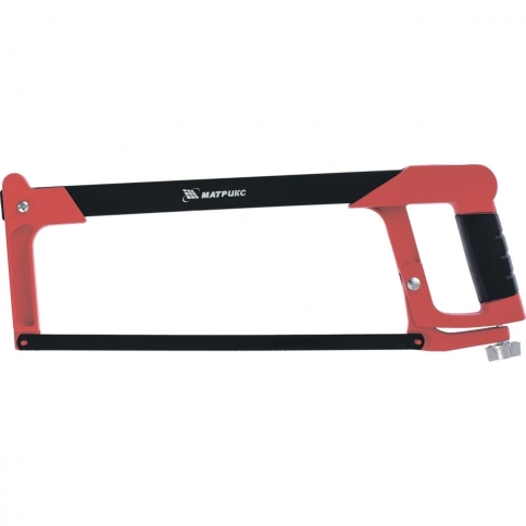 Ножовка по металлу, биметаллич.полотно, обрезинен.рук. 300 мм Matrix фото 1