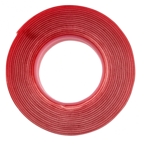 Лента клейкая двусторонняя 15мм х 3м, из вспененного акрила, прозр. Matrix фото 2