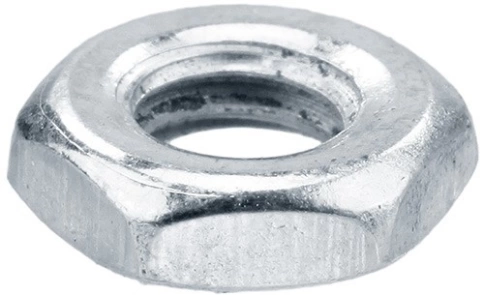 Гайка низкая М10х1,25 оцинкованный DIN439 10 шт фото 4