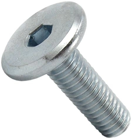 Винт мебельный 6х30 плоский под шестигранник DIN7420,20 шт фото 1
