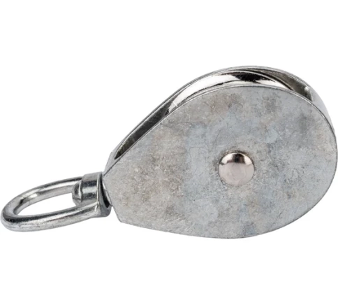 Блок одинарный, шкив металлический М50 ОЦ фото 1