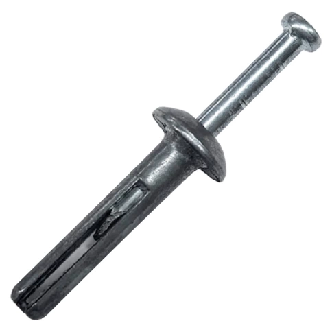 Дюбель-гвоздь забиваемый 6х30 мм, металлический  фото 1